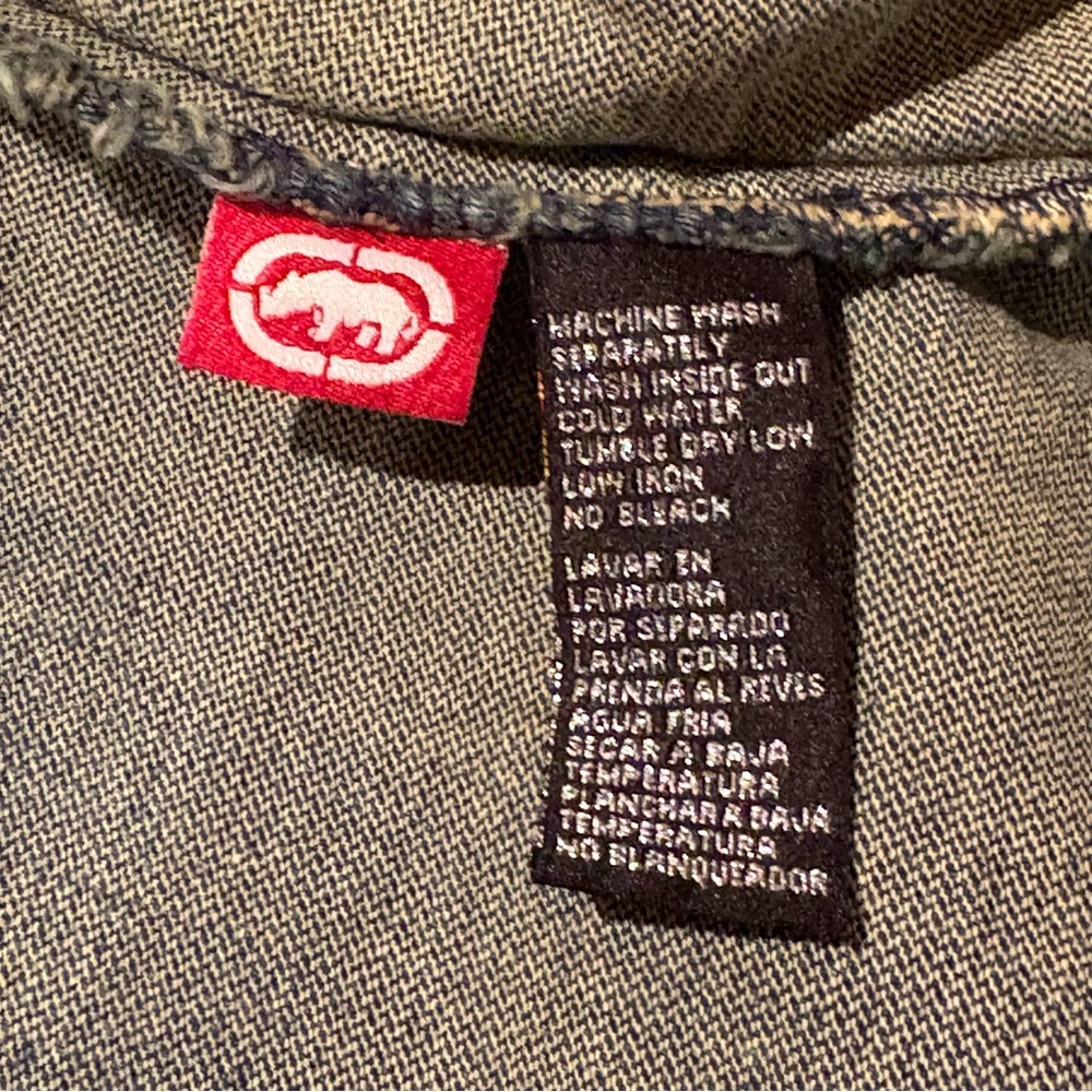 Ecko Red embroidered denim jacket - Picture 4 of 5